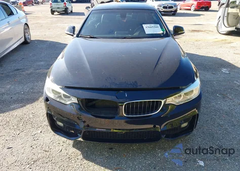 2017 BMW 430I из США, поврежденный, VIN WBA4U7C50H5D43556